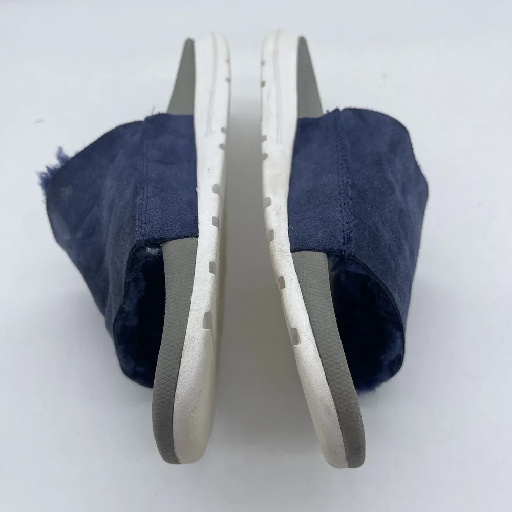 UGG Xavier Twin Face Men's Approximate Size 8 Slides Sandals Slippers Navy Blue